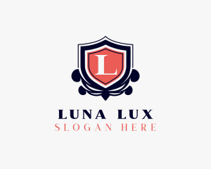 Security Shield Letter L logo design