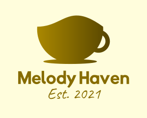 Bronze Coffee Cup logo