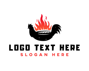 Grill Barbecue Chicken logo