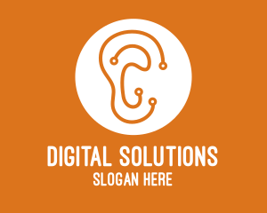 Digital Circuit Ear logo