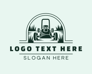 Lawn Mower Grass Cutter logo