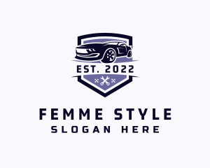 Premium Sportscar Automobile logo design