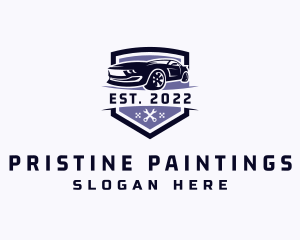 Premium Sportscar Automobile logo design