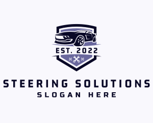 Premium Sportscar Automobile logo design