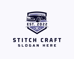 Premium Sportscar Automobile logo design