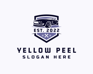 Premium Sportscar Automobile logo design