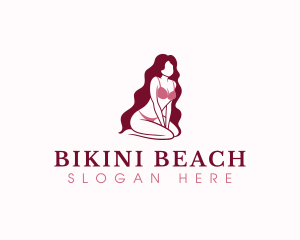 Seductive Fashion Woman logo design