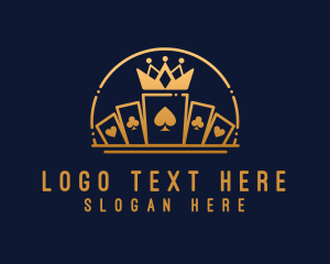 Crown Poker Casino logo design