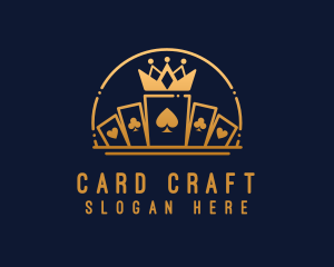 Crown Poker Casino logo design