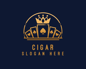 Crown Poker Casino logo design