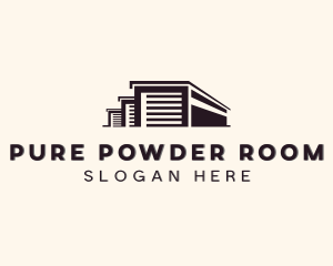 Warehouse Facility Building logo design