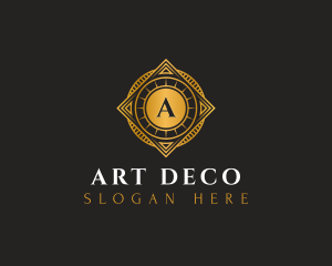 Elegant Classic Art Deco  logo design