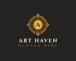 Elegant Classic Art Deco  logo design