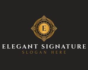 Elegant Classic Art Deco  logo design