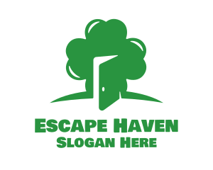 Green Cloverleaf Door logo