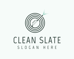 Water Pressure Cleaning logo design