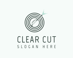 Water Pressure Cleaning logo design