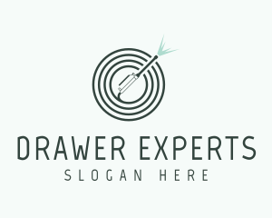 Water Pressure Cleaning logo design