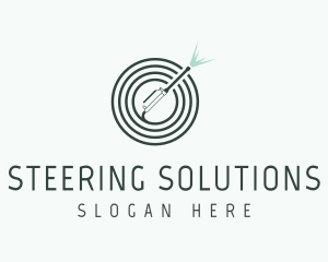 Water Pressure Cleaning logo design