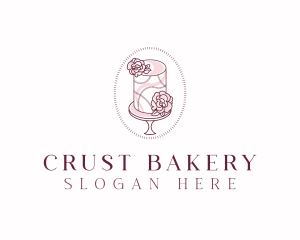 Elegant Cake Bakery logo design