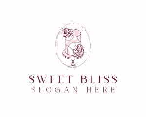 Elegant Cake Bakery logo design