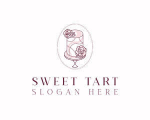 Elegant Cake Bakery logo design