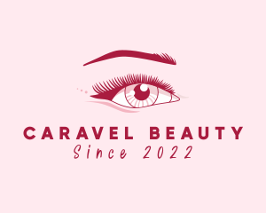 Female Beauty Eyelash logo design