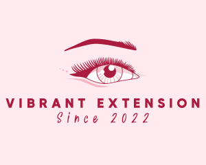 Female Beauty Eyelash logo design