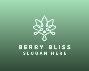 Wellness Flower Spa logo design