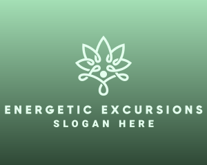 Wellness Flower Spa logo design