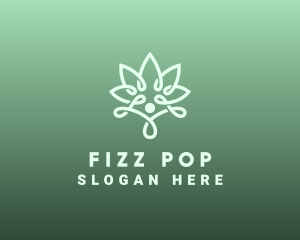 Wellness Flower Spa logo design