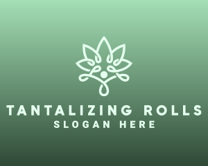 Wellness Flower Spa logo design