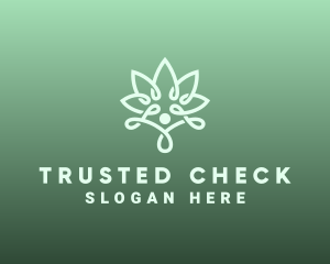 Wellness Flower Spa logo design