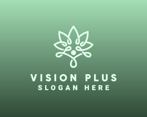 Wellness Flower Spa logo design