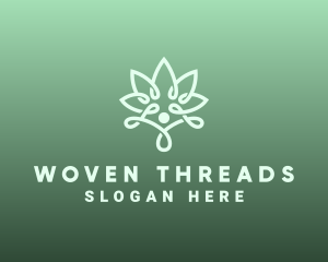 Wellness Flower Spa logo design