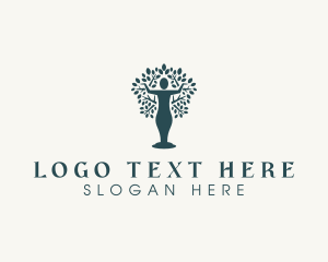 Organic Human Tree logo