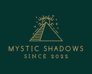 Occult Eye Pyramid  logo design
