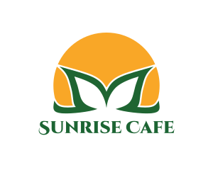 Sunrise Leaf Farm  logo design