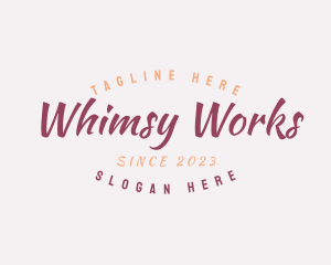 Quirky Script Business logo