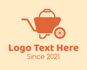 Orange Garden Wheelbarrow logo