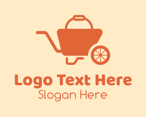 Orange Garden Wheelbarrow Logo