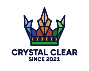 Colorful Royal Crystal  logo design