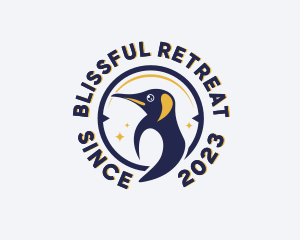 Arctic Penguin Bird Logo