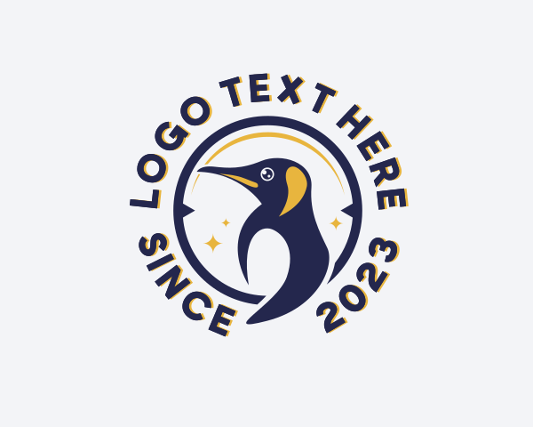 Penguin logo example 1