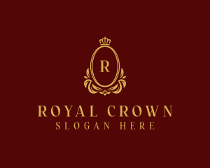 Elegant Crown Royal logo design