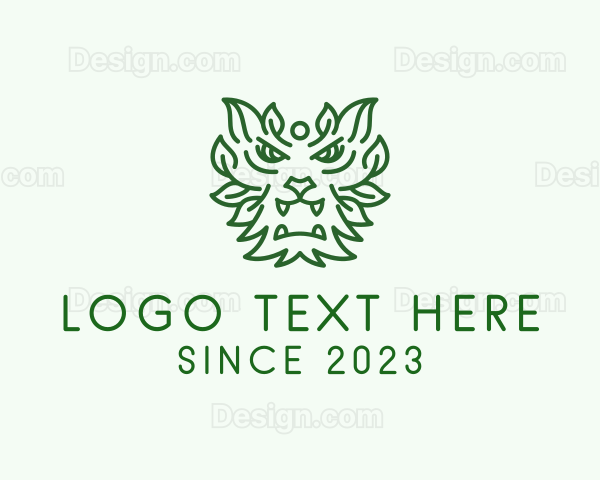 Natural Leaf Monster Logo
