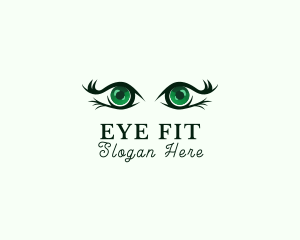 Green Eye Opthalmologist logo design