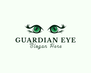 Green Eye Opthalmologist logo design
