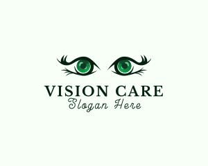 Green Eye Opthalmologist logo