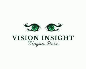 Green Eye Opthalmologist logo design